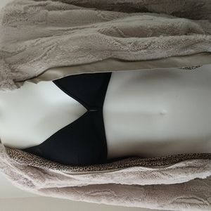 Surplus faux fur jacket